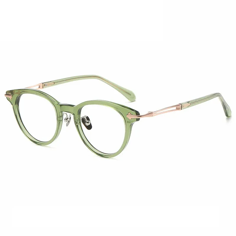 Очки овальные из ацетата для мужчин и женщин винтажные модные ультралегкие