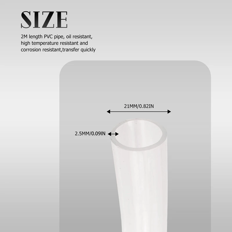 Сифон с высоким потоком 2 м ручной портативный автомобильный насос для переноса