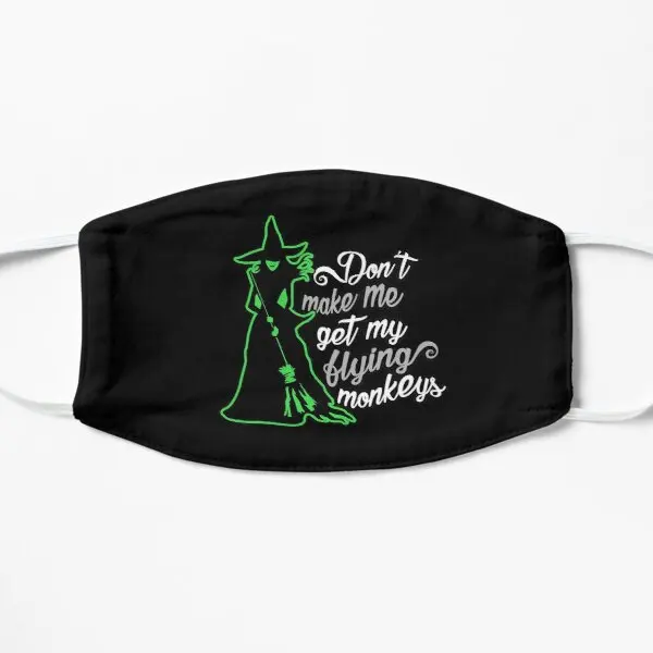 

Do Not Make Me Get My Flying Monkeys Flat Printing Face Mask Fashion Breath Washable Cute Protective Anti Dust Haze Sport