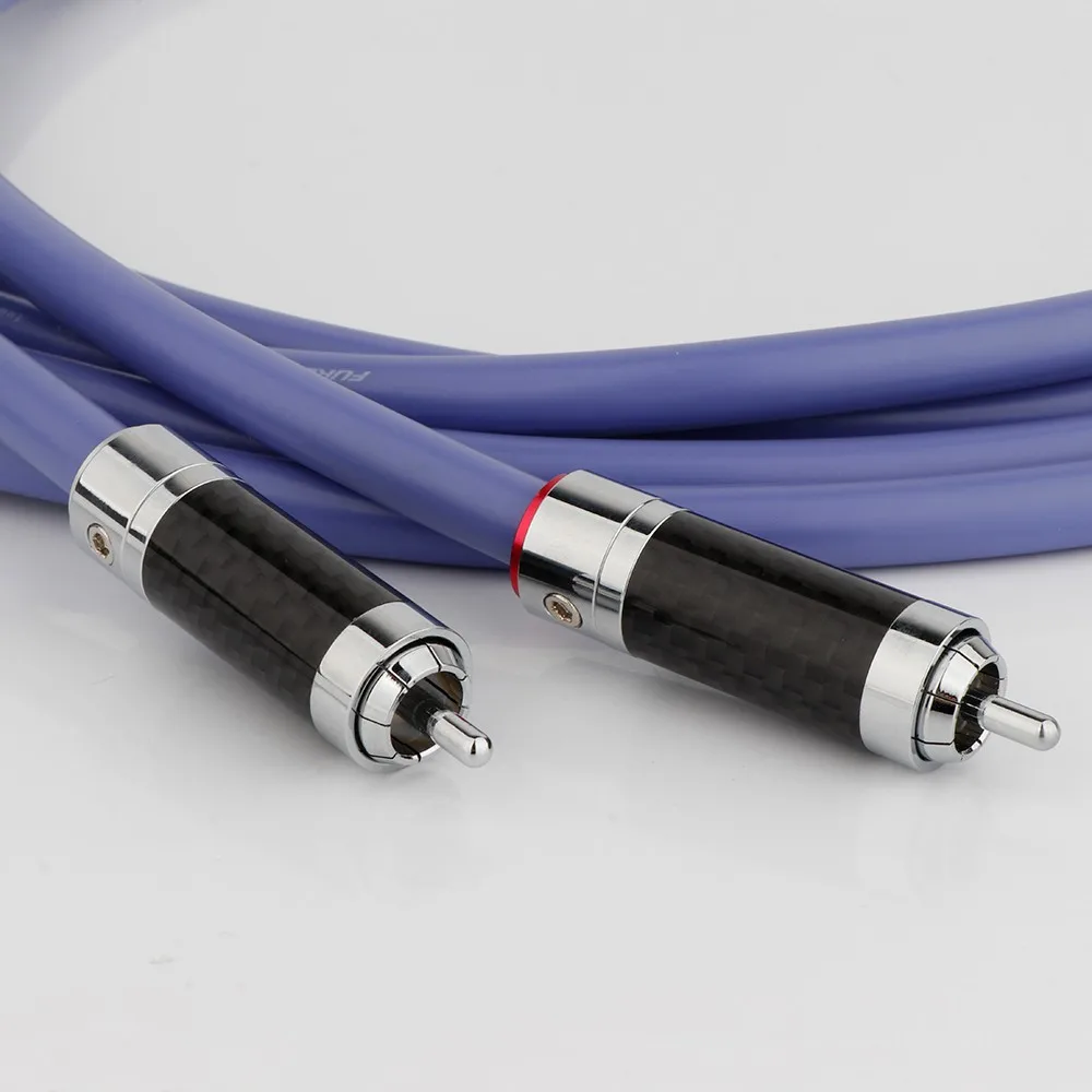 Аудиокабель HIFI Furutech FA-aS22 OCC с корпусом из углеродного волокна