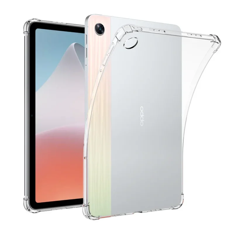 

Силиконовая подушка безопасности для Oppo Pad Air 2022 10,36 дюймов, Прозрачная мягкая задняя крышка из ТПУ