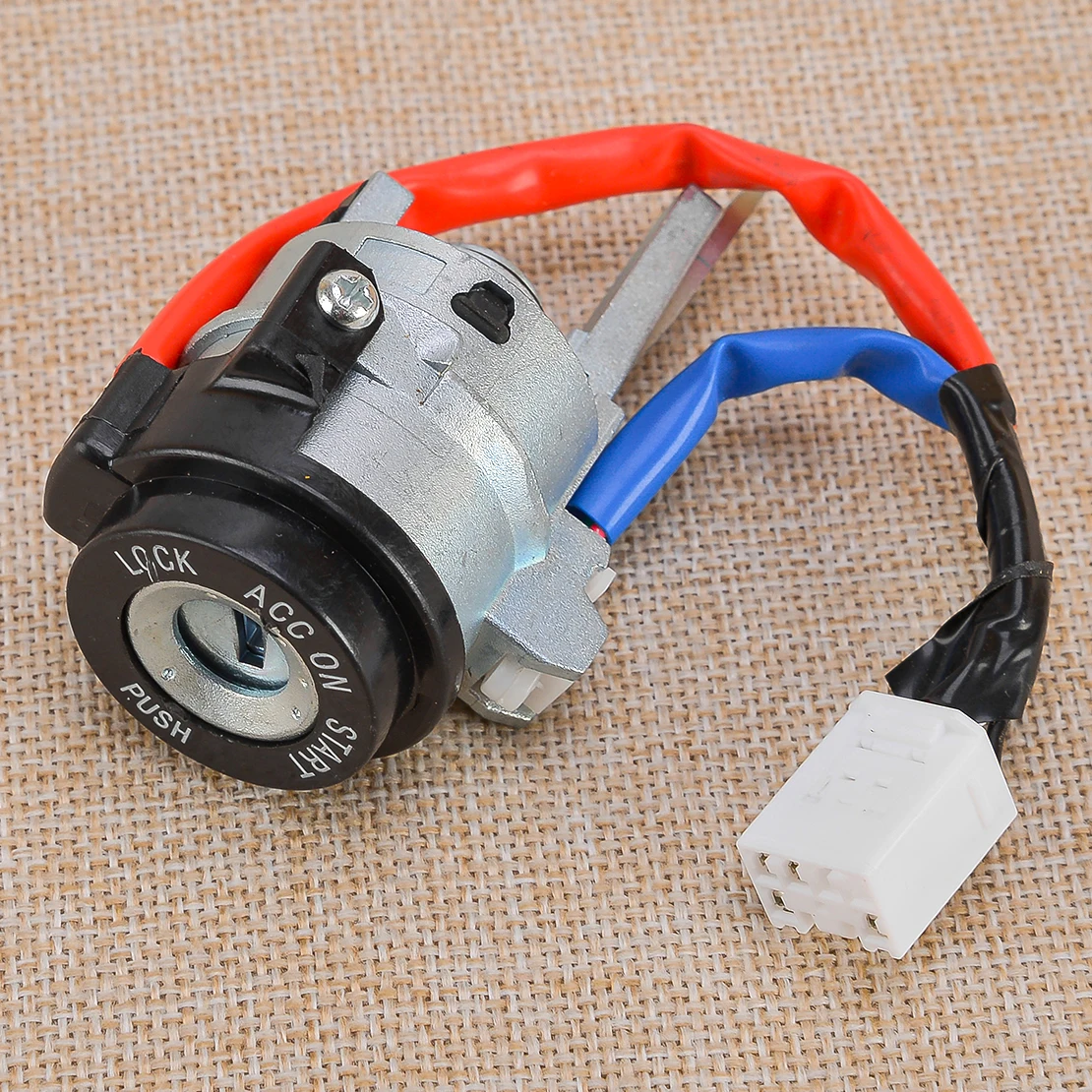 Новый цилиндр замка зажигания и автомобильный полнодверный замок с 2 ключами