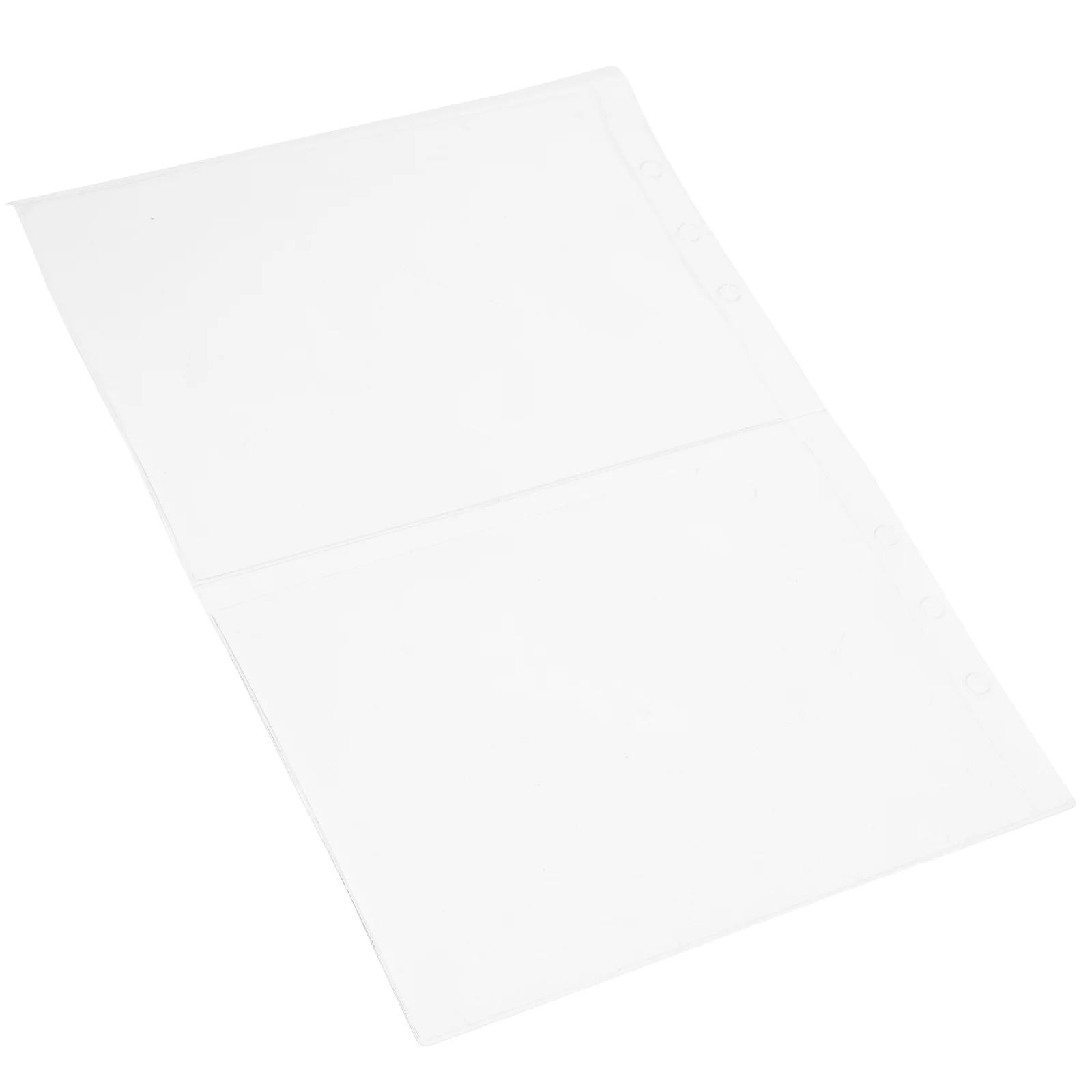 

10Pcs Binder Sleeves 6-Holes Binder Pockets Album Binder Refill Inner Replacement