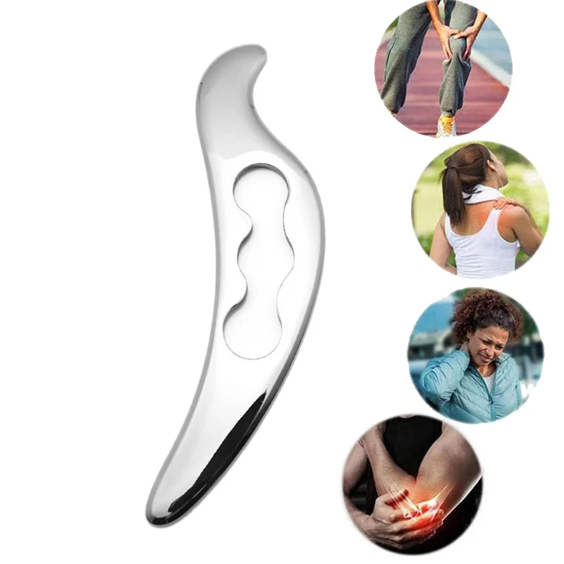 

Stainless Steel Gua Sha Physical Therapy Scraping Massager Manual Loose Muscle Meridian Massage Tools Myofascial Release Care