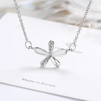 little daisy necklace for women flower pendant fashion chain luxury quality jewelry wholesale free shipping accessories