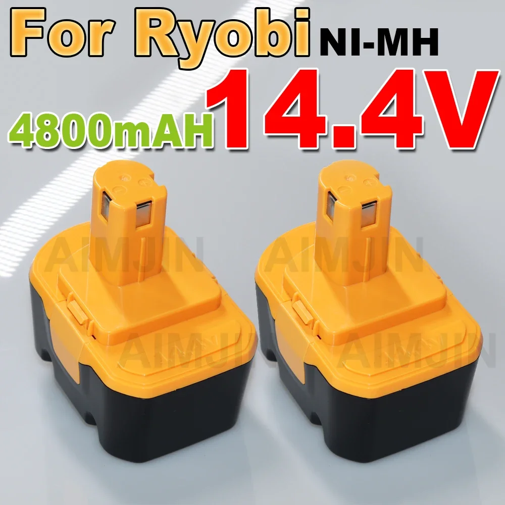 Для Ryobi 14 4 В 4800 мАч Аккумулятор SaftSafety Совместимость R10521 RY6201 RY6202 130224010 130224011 130281002