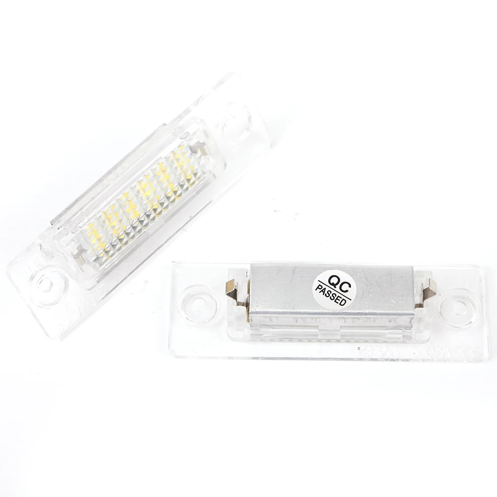 

1 Pair 18SMD LED License Plate Light 6000K White 2000-2005 For Passat 3B3 Car Headlight Decoration LED License Plate Lights