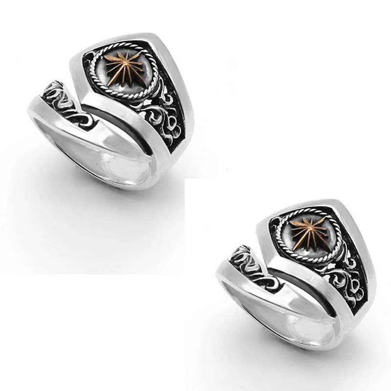 

SALONGFANG 2023 Chiba Japanese Dark Classic Madness Superbia Crown Cap Personalized Handmade Baroque Carved Ring