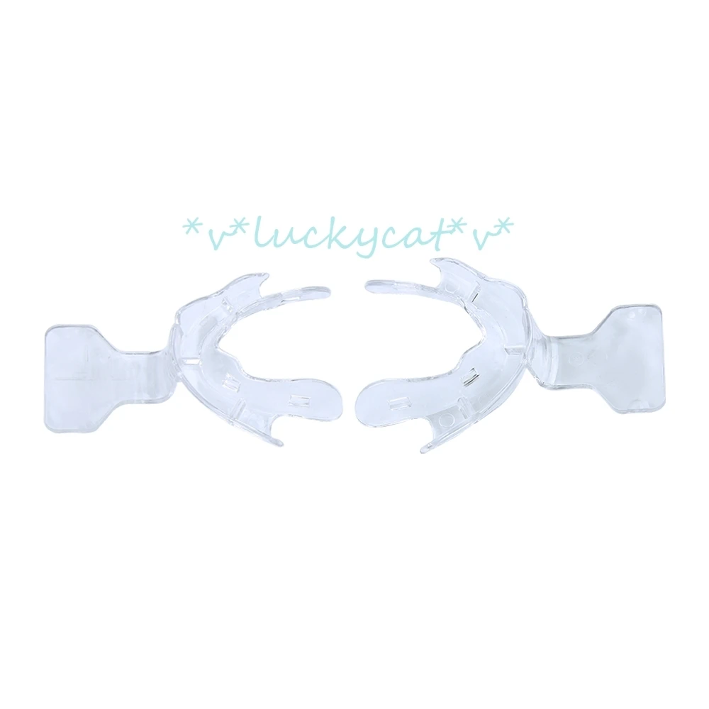 high quality 18Pcs/set Dental Impression Trays Frame Cut Back Tray Edentulous Jaw 135℃ Clear Repeated Use Denture tray tool