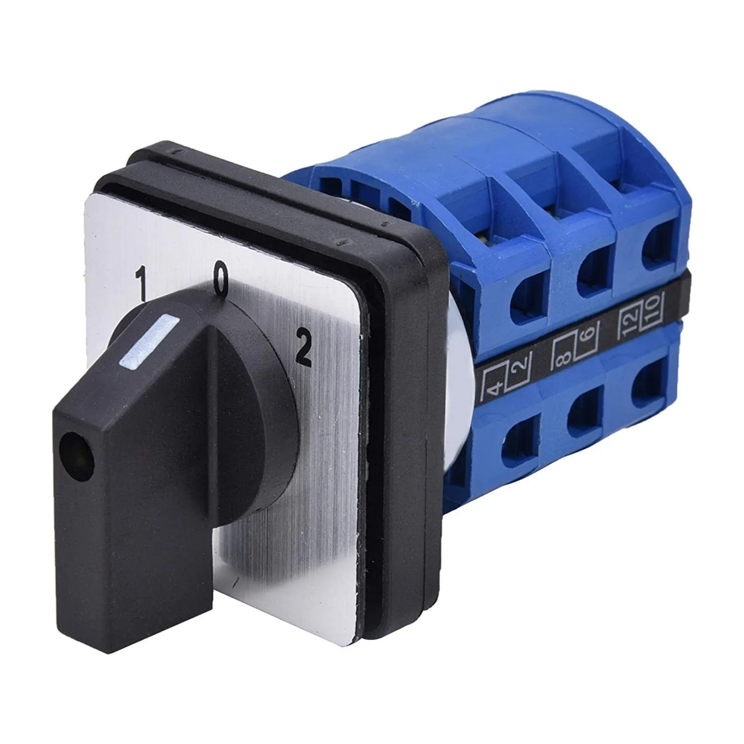 

Replacement Transfer Switch Rotary Three Phase Panel Tool Changeover Parts Universal 1-0-2 3 Position 3 Needles