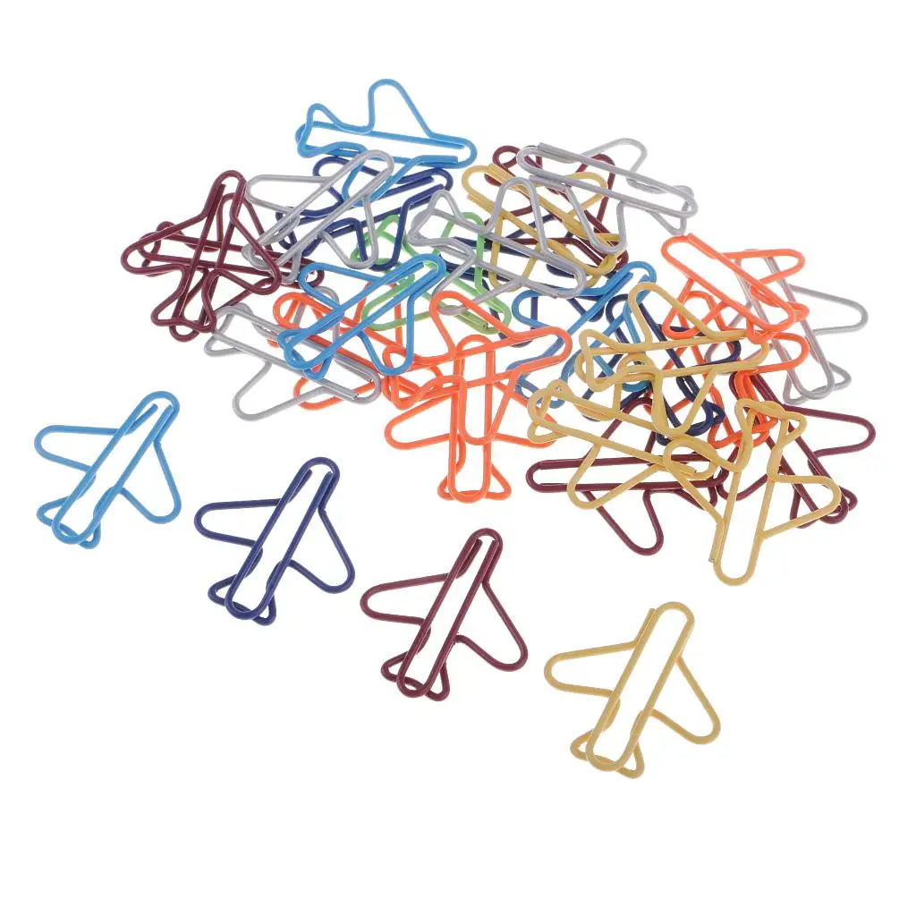 

Металлические зажимы-самолеты 30 шт.