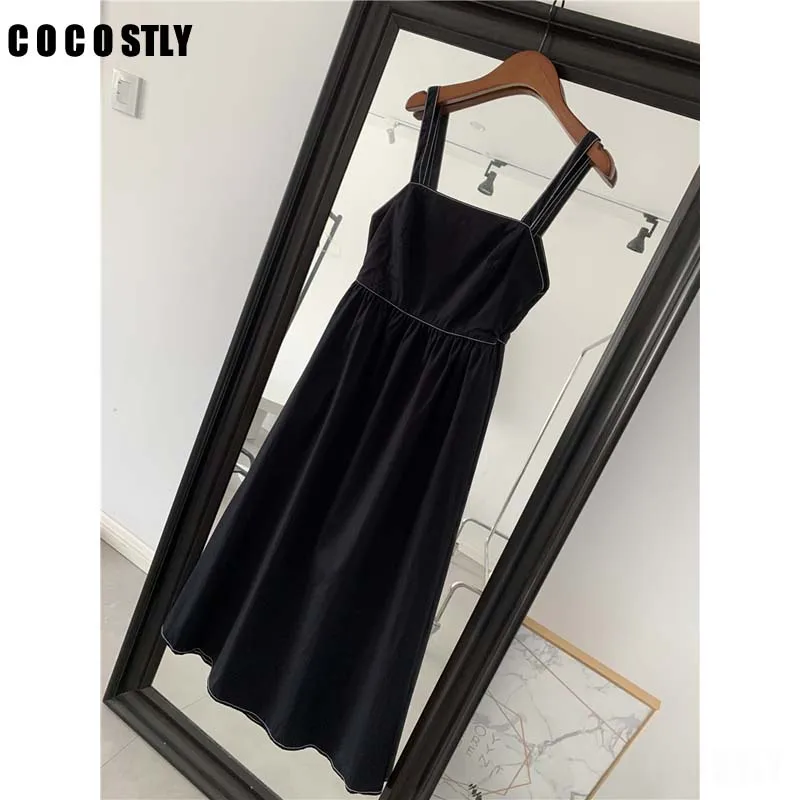 

Женское длинное платье-миди с открытой спиной, яркое платье-подвеска с бантом, украшенное яркой линией, лето 2023