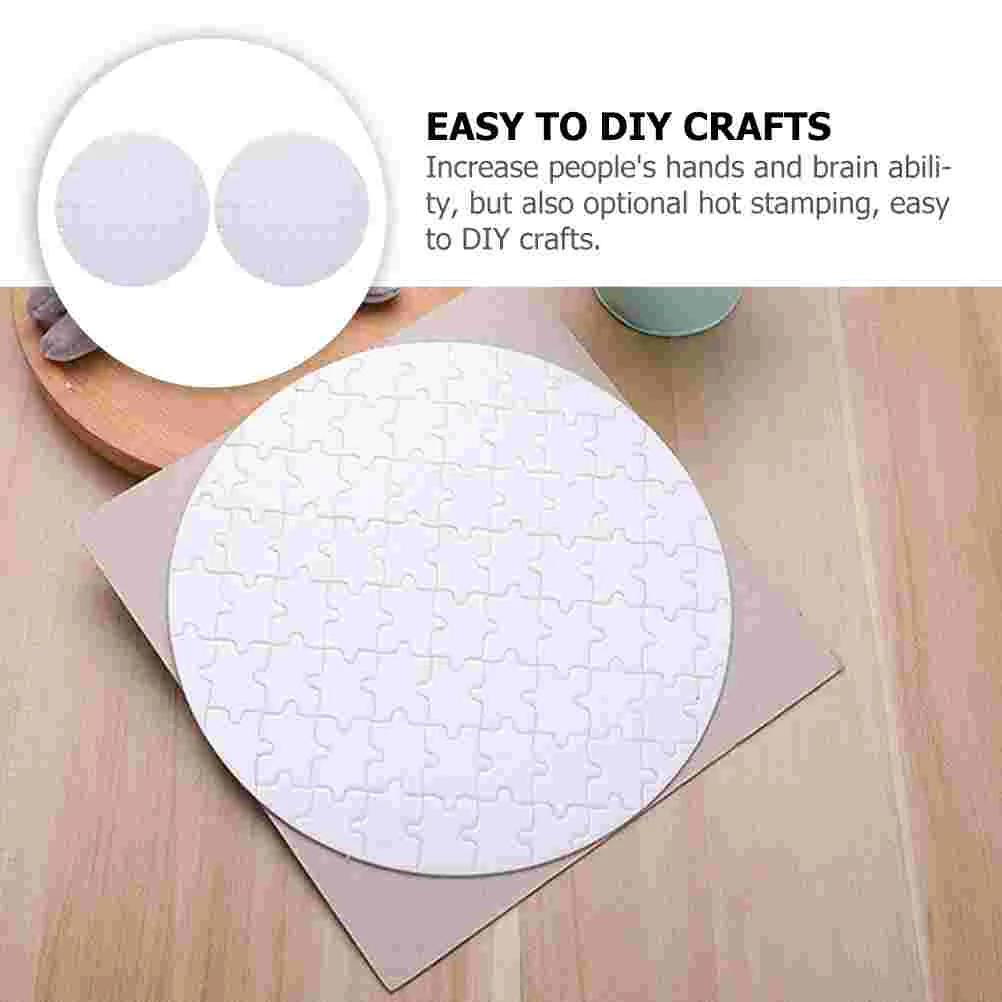 Печать головоломки термальная передача царапин и ножниц DIY пустые белые