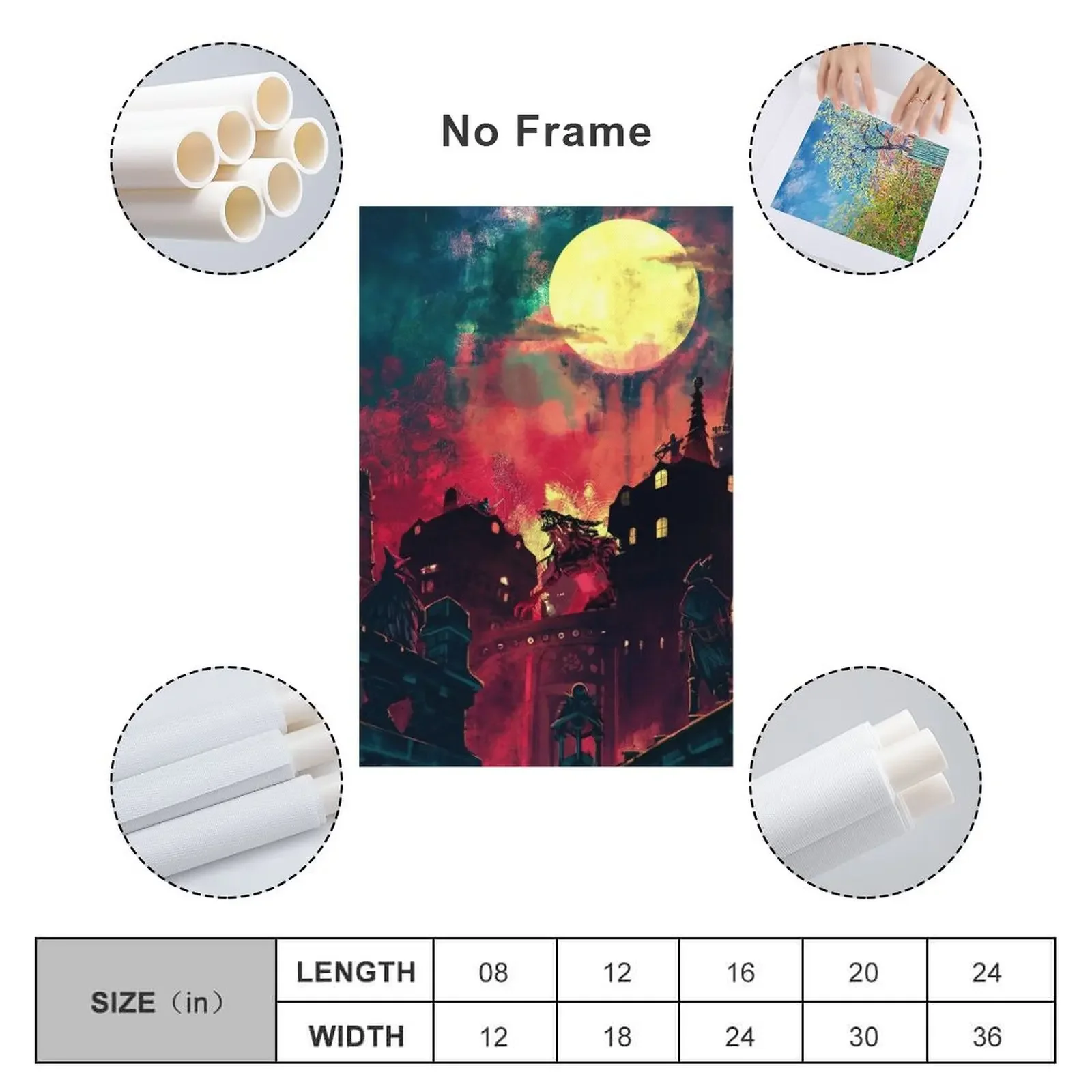 BB - Охота Журнал в одной картина на холсте аниме-фигурки картины для стены