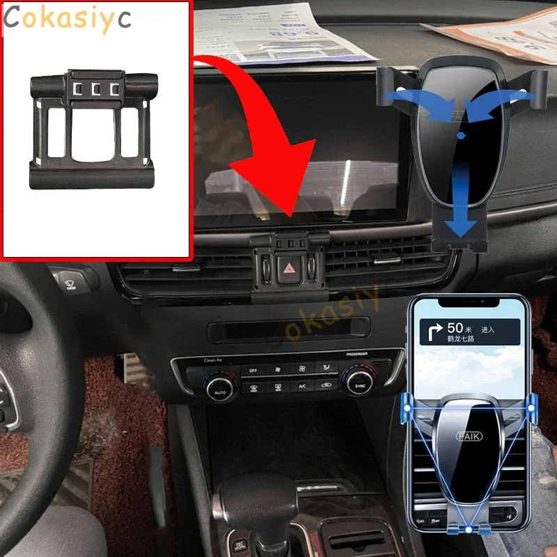 Автомобильный держатель телефона для Kia K5 Optima JF 2016 ~ 2020 2018 крепление мобильного с