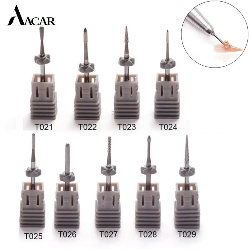 

1 шт., твердосплавная насадка для удаления кутикулы Гель-лаком