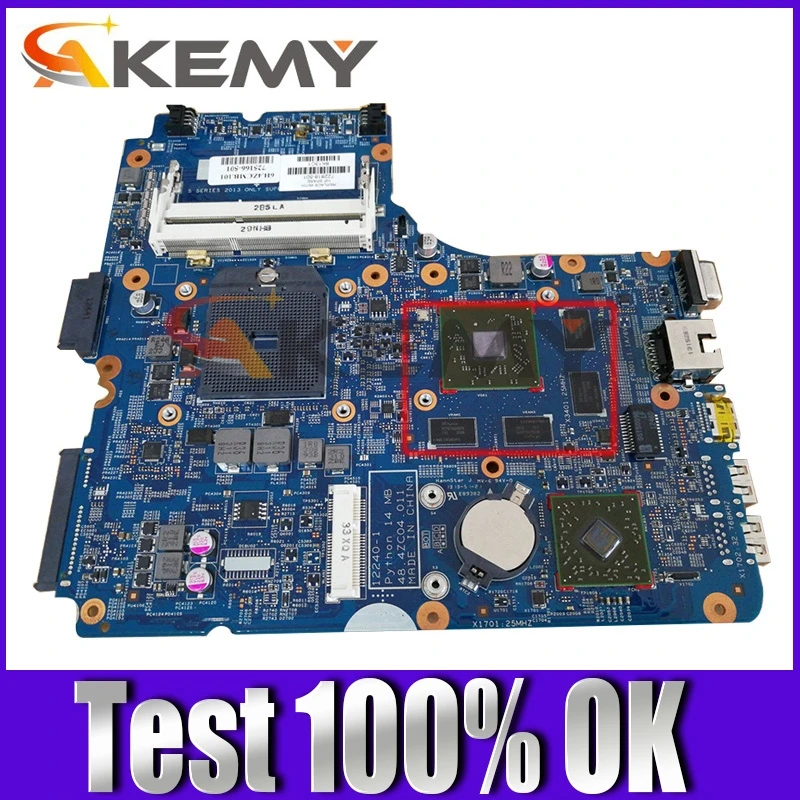 

Akemy New for hp probook 445 G1 455 G1 motherboard 722818-601 722818-501 722818-001 48.4ZC03.011 working well