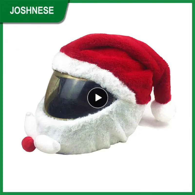 

Motorcycle Helmet Hat Christmas Cap Cover Motorbike Funny Crazy Case For Outdoor Personalized Helmets Headwear For Surprise Gift