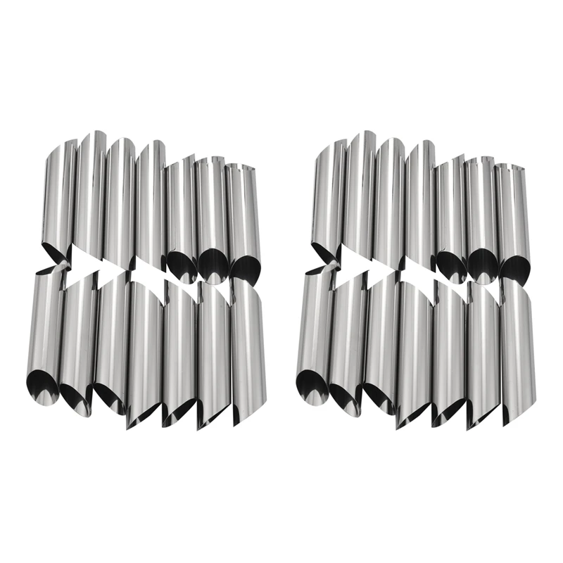 

Set Of 28 430 Stainless Steel Tubes Cannoli Pastry Forms Molds-5 Inch