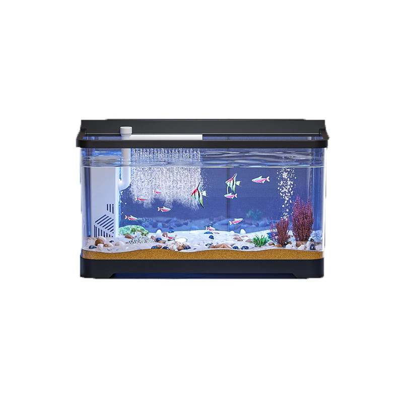 ABS Мини аквариум Betta стартовый набор для аквариума бесшумный фильтр потока воды