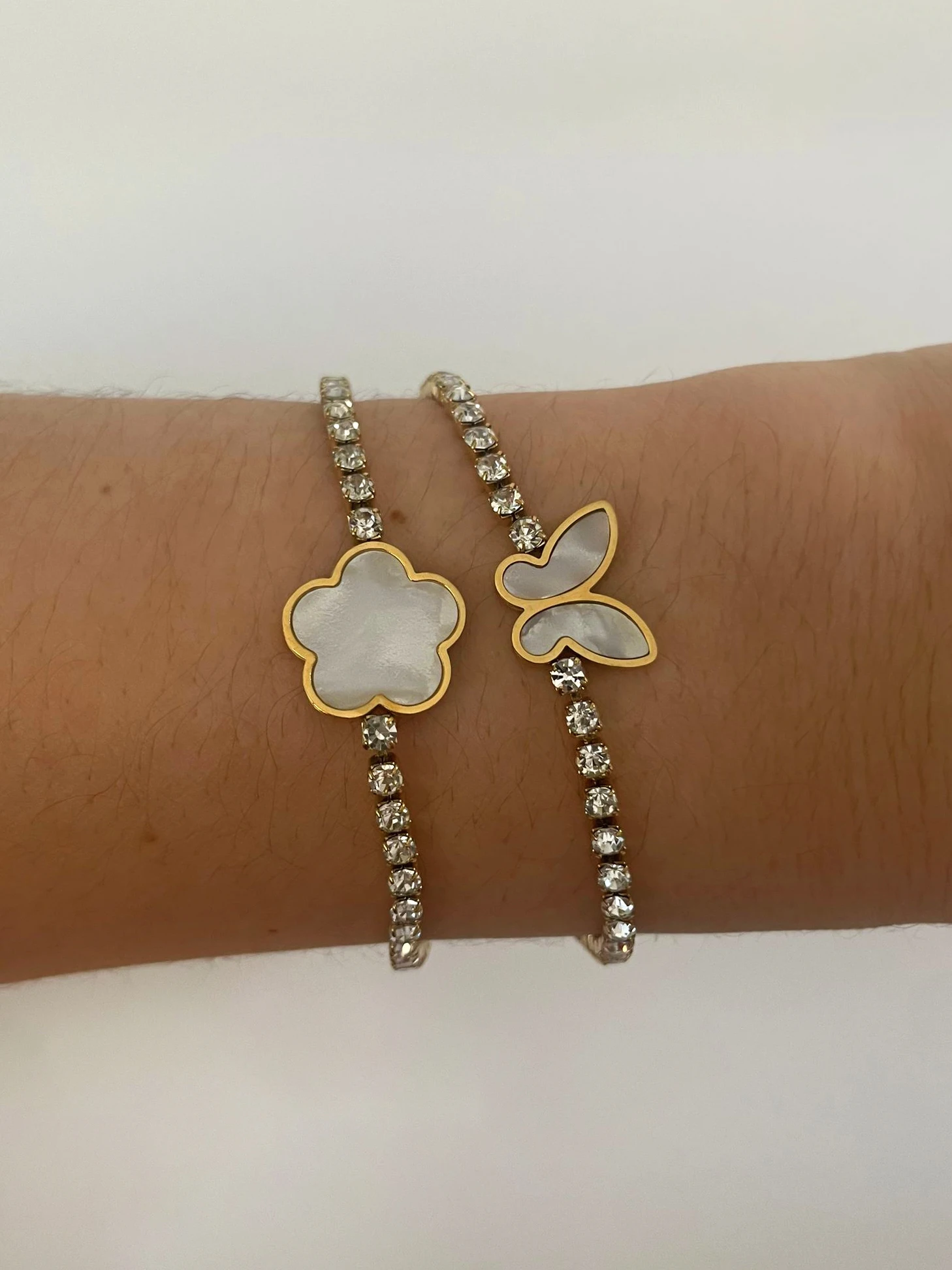 Модные Изящные браслеты Peri'sbox из нержавеющей стали с блестящими