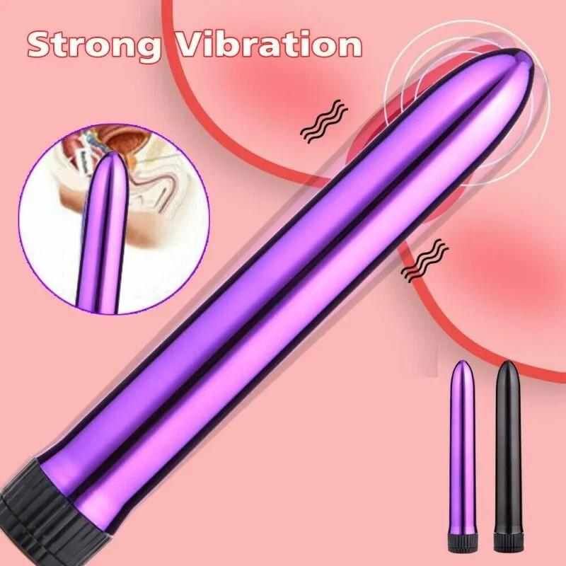 7 Inch Vibrating Bullet Stick AV Vibrator Multispeed-Vibrator-G-Spot-Dildo-Rabbit-Women-Adult-Sex-Toy-Massager-Waterproof