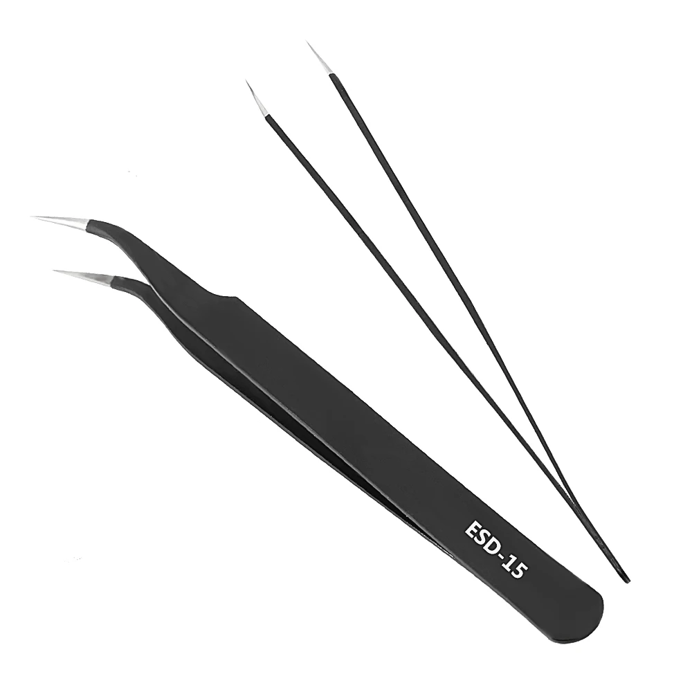 Набор высокоточных антистатических пинцетов для часов ювелирных изделий