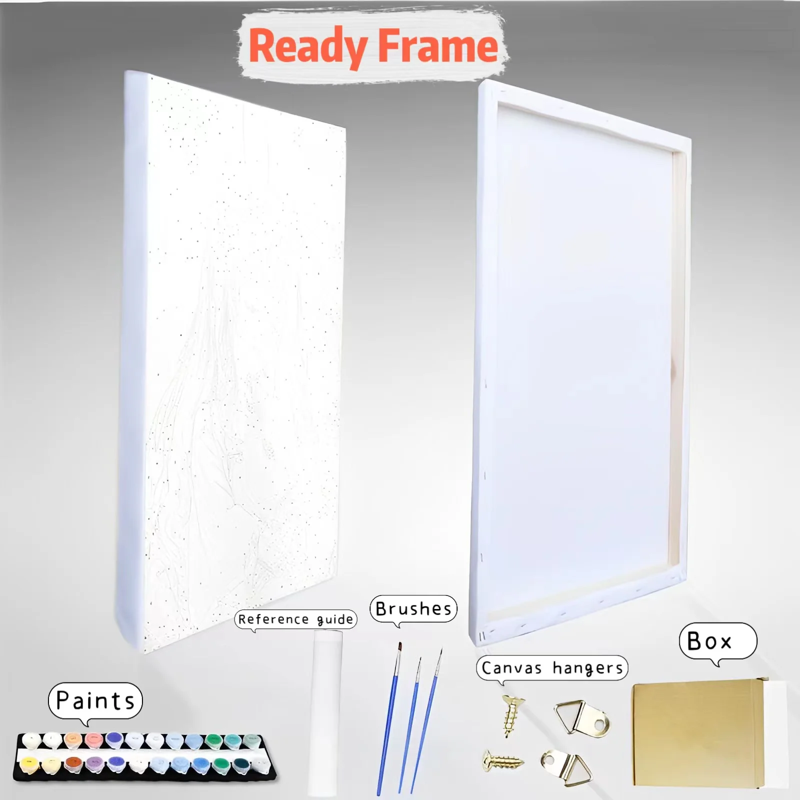 Картина по номерам деревья домик остров пейзаж цифровая краска ручная работа