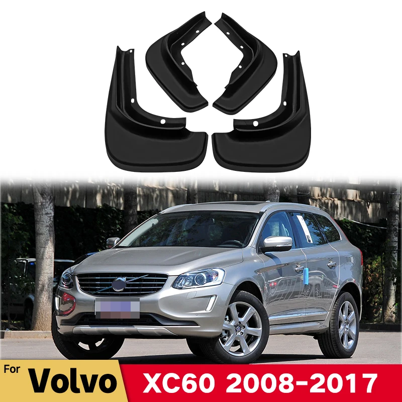 

Mud Flaps For Volvo XC60 2008-2017 Splash Guards Fender MudFlaps Front Rear Mudguards Car Accessories