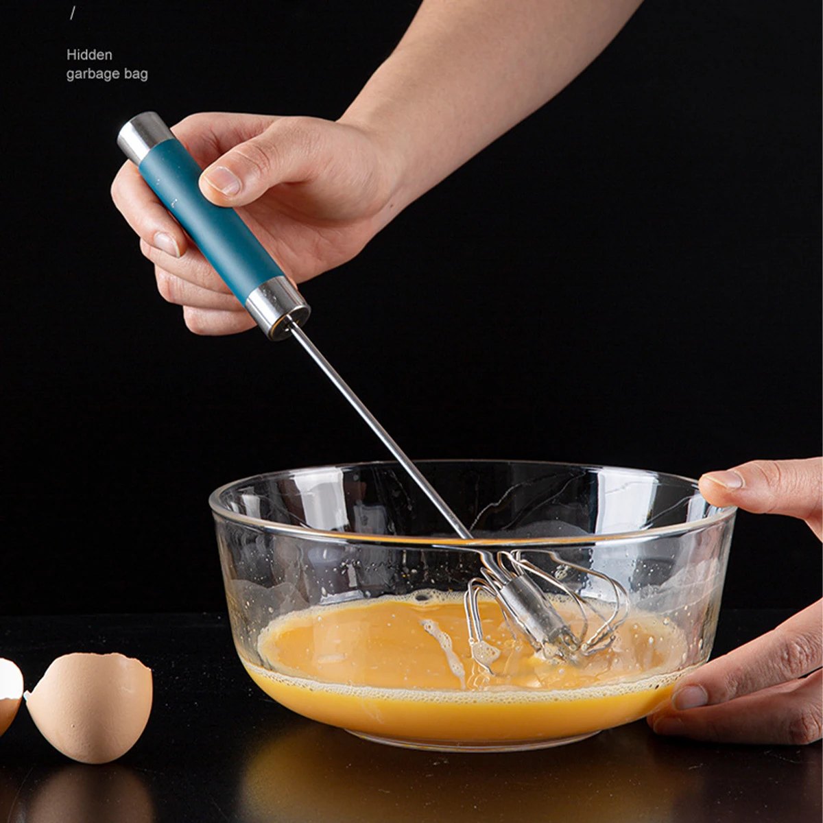 Ручная насадка-венчик из нержавеющей стали для кухонного миксера крема