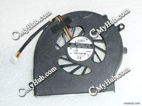 Для ADDA AB6705HB-TB3 9008D 340819300019 DC 5V 0.40A 3wire 3Pin охлаждающий вентилятор