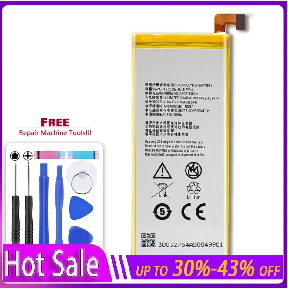 2380 мАч Li3823t43p6ha54236-H аккумулятор для ZTE Nubia Z7 Mini Z7mini NX507J Blade S6 5 0 дюймов G717C G718C