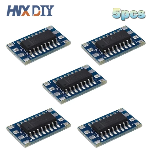 Модуль преобразователя RS232 в TTL MAX3232 115200bps 3-5В для Arduino