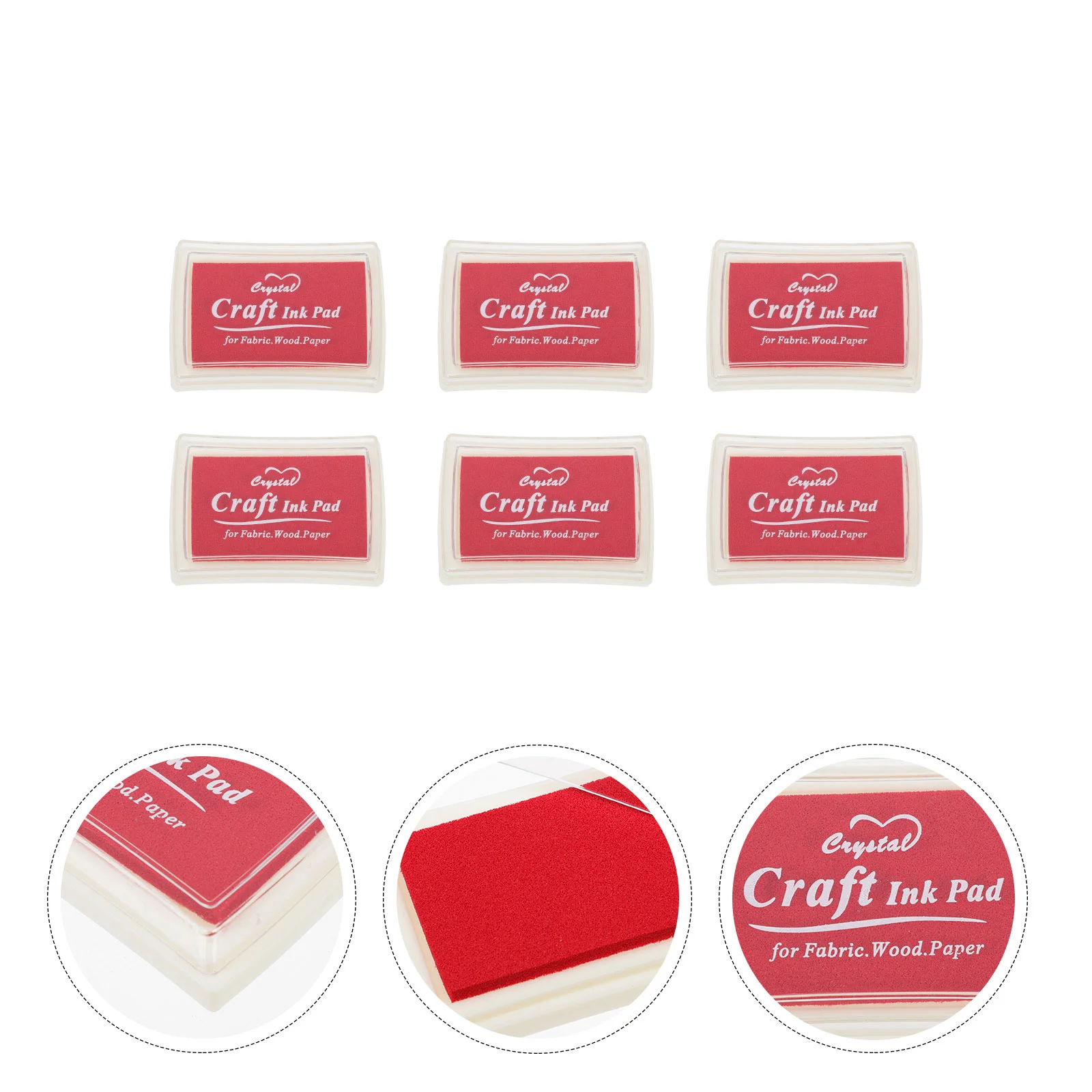 6 шт. чернильный блокнот DIY подушечки милые штампы партнеры почтовые расходы