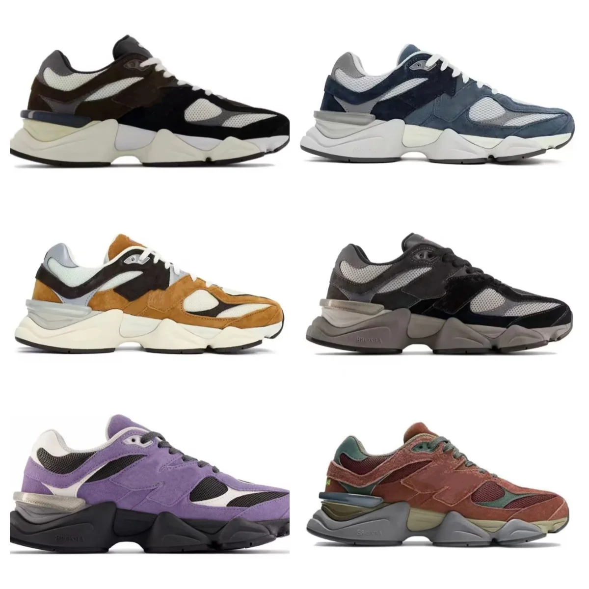 

New Designer Brand Logo And 9060 Series Running Shoes for Men Breathable Women Sneakers classic Casual Sport Shoes Walking shoes
