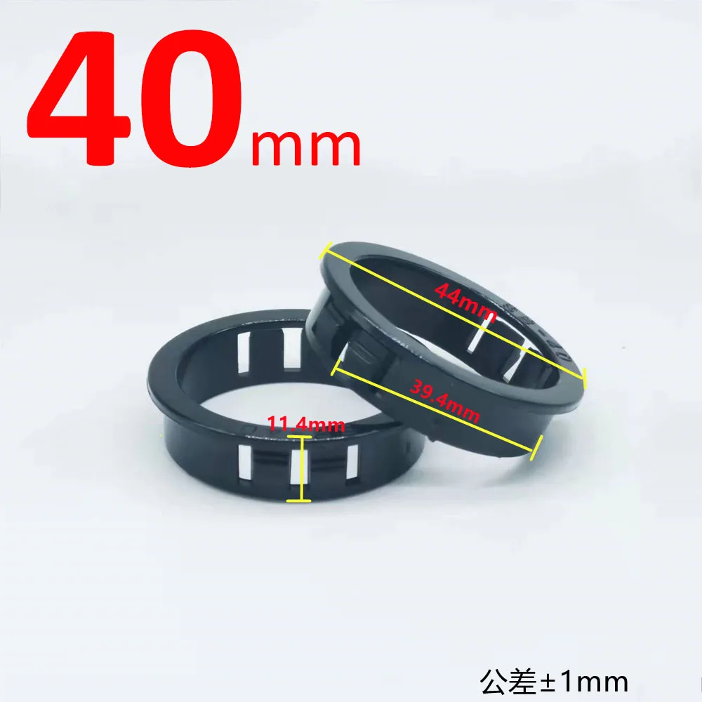 Черный пластиковый защелкивающийся кольцевой зажим-уплотнитель, 8-60 мм, нейлоновая электрическая коробка, Впускное отверстие, уплотнительное кольцо, кабель с пылезащитной заглушкой