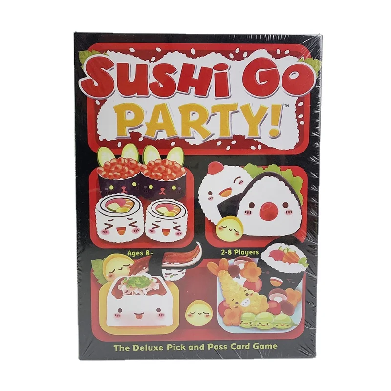 

Bilingual Chinese and English Sushi Go Party Happy Children's Family Gathering Board Game Card