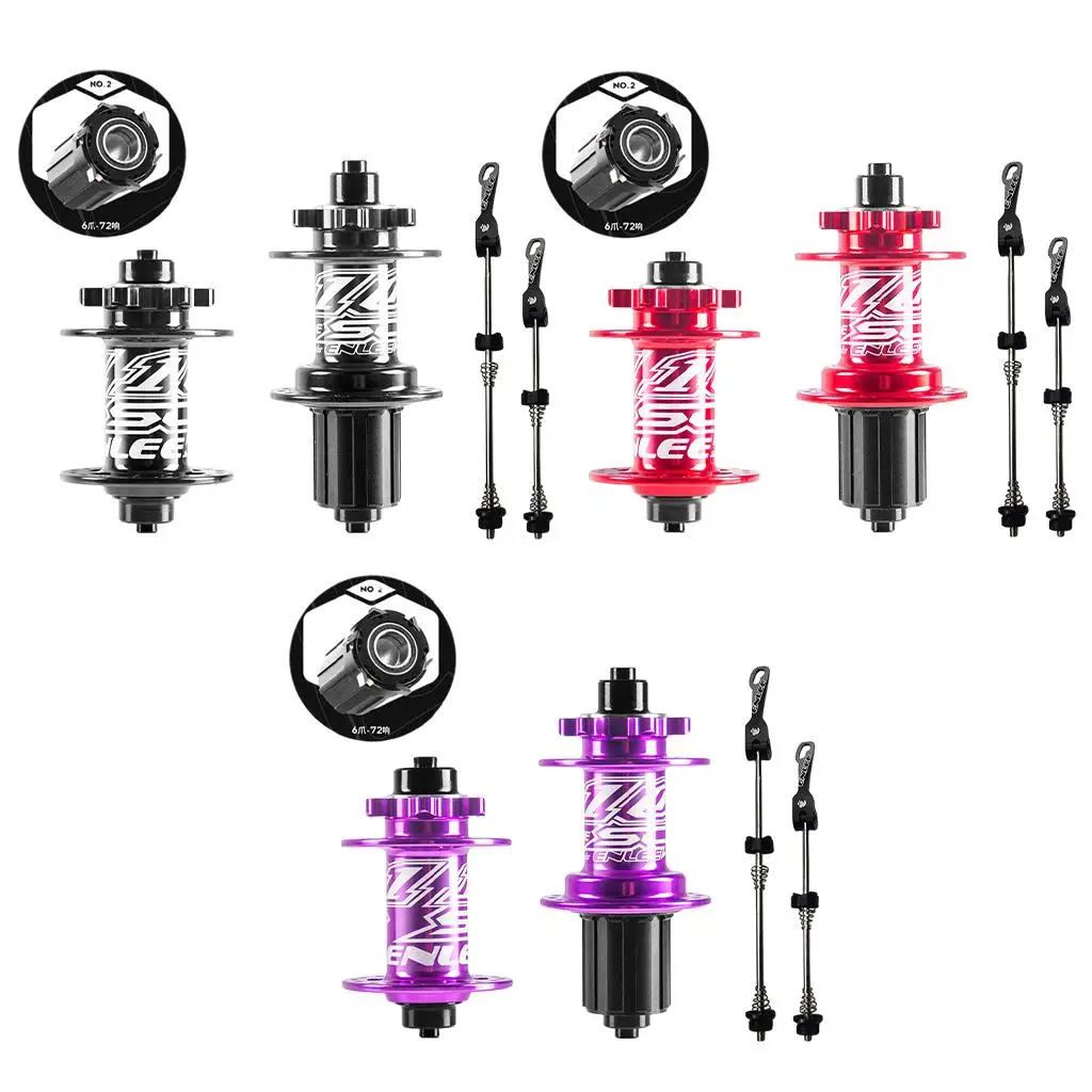 

MTB Mountain Bike Bicycle Ball Bearing Hub 32h 8-11 Speed 9x100mm 10x135mm