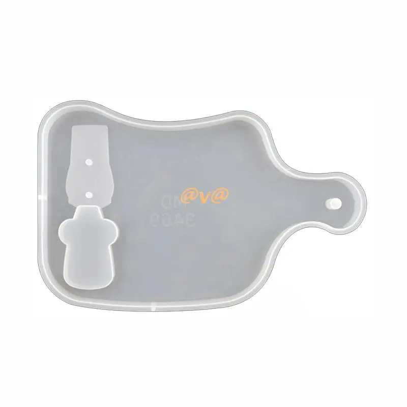 

Silicone Epoxy DIY Serving Board with Handle Mold Fork Flat Shovel Resin Epoxy