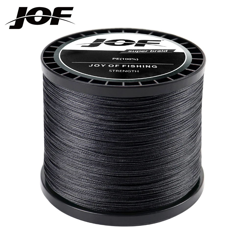 

JOF Japan 4 Wire Braided Fishing Line 300M 500M 1000M freashrwater Hunting for Sea Fishing Carp 10-82LB wire
