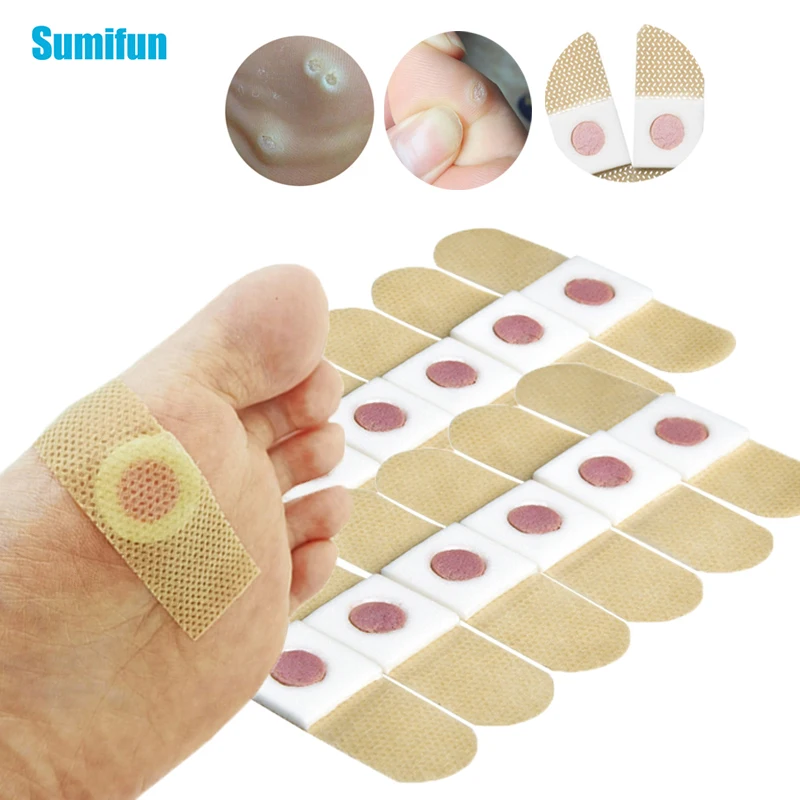 

20/36/60pcs Foot Corn Removal Killer Calluses Plantar Warts Thorn Pain Relief Curative Plaster Medical Sticker Curative Plaster