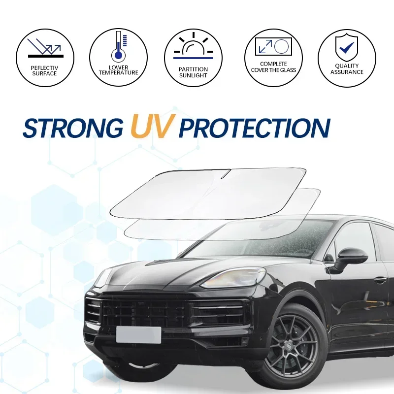Солнцезащитный козырек для автомобиля Porsche Cayenne 2019-2024