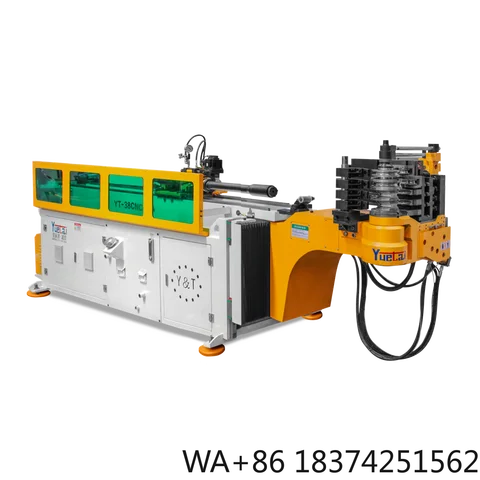 38CNC 6A 4S Образец гибки труб с ЧПУ Изгиб железной трубы и алюминиевых плоских труб