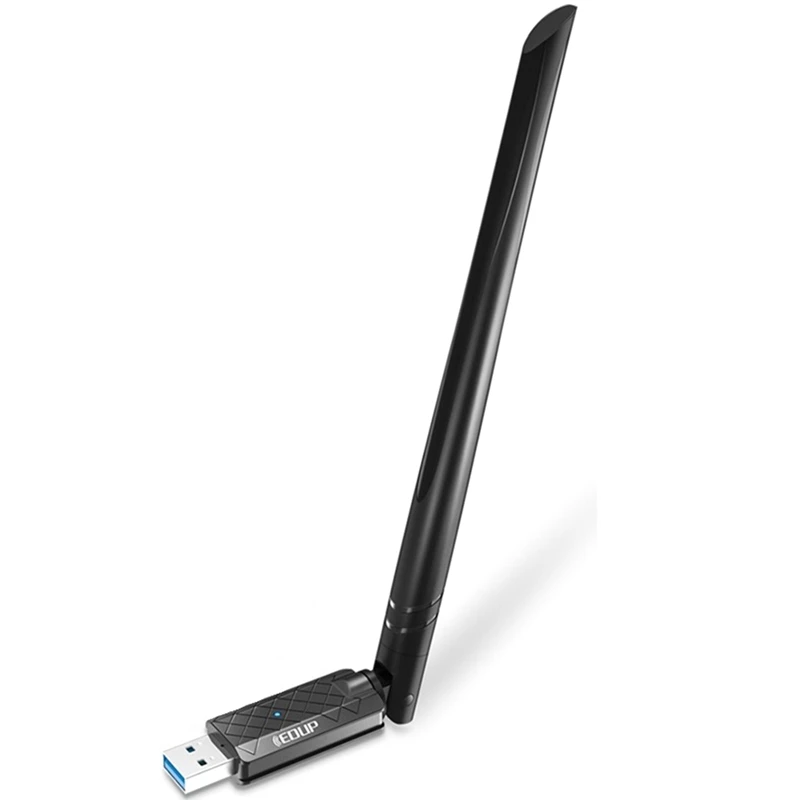 

EDUP EP-AC1687 Wifi Adapter USB 3.0 AC 1300Mbps Dual Band 2.4G/5.8G Wireless Network Card 802.11AC Wi-Fi Dongle For PC