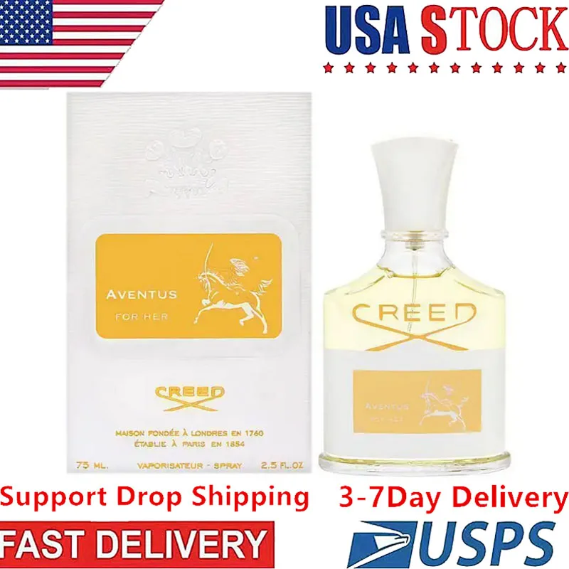 

Бесплатная доставка в США за 3-7 дней, Женский парфюм Creed Aventus, Женский дезодорант, парфюмерия