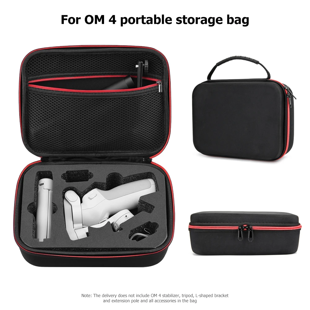 

Gimbal Stabilizer Carry Case Box for DJI OM 4 Storage Pouch Protective Handbag Travel Portable Protective Carrying Case