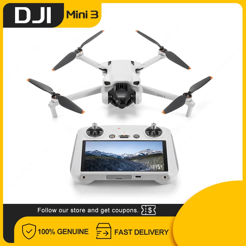  DJI Mini 3 Drone 38-min Max Flight Time 4K HDR Video Under 249 g True Vertical Shooting brand new in stock 
