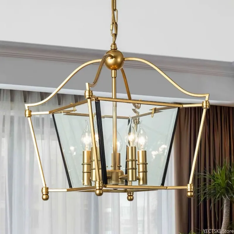 Сельские подвесные светильники в американском стиле для ресторана кованые