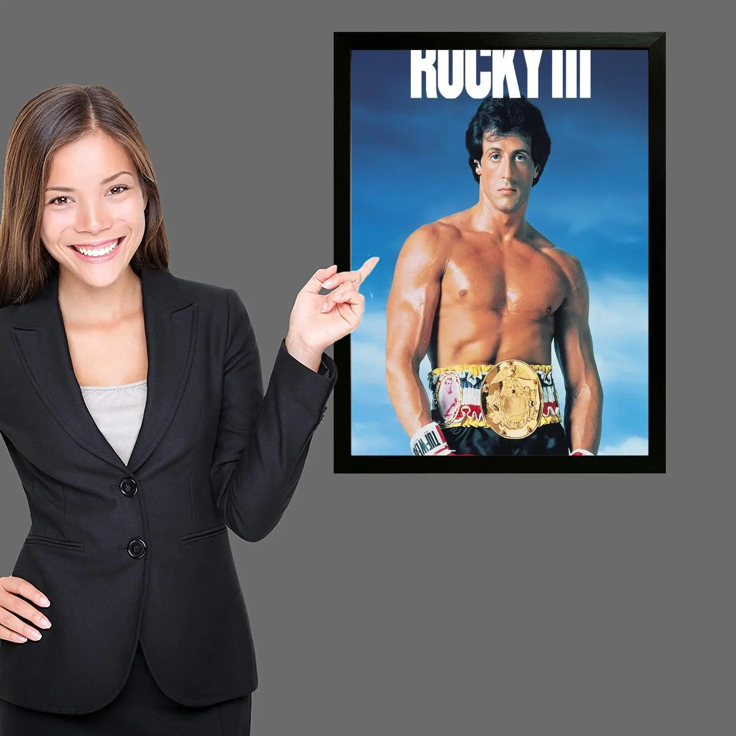 Sylvester Stallone Холст Художественный постер и настенное искусство картина с принтом