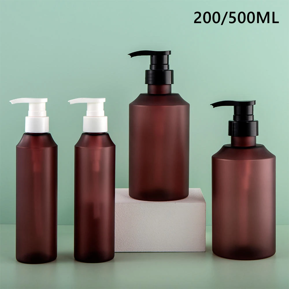 

500ml Soap Dispensers Lotion Pump Bottle Refillable Shampoo Shower Gel Bottles Travel Empty Liquid Storage Container Bath/Kitch